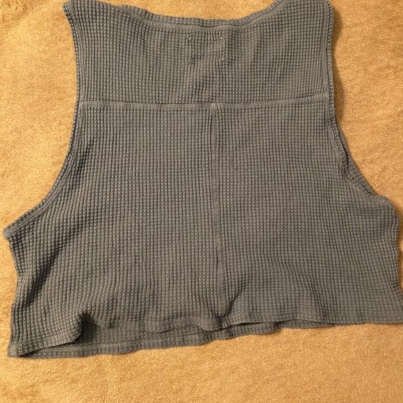 Aerie Olive Green Crop Top bundle. 5 tops - Picture 14 of 15